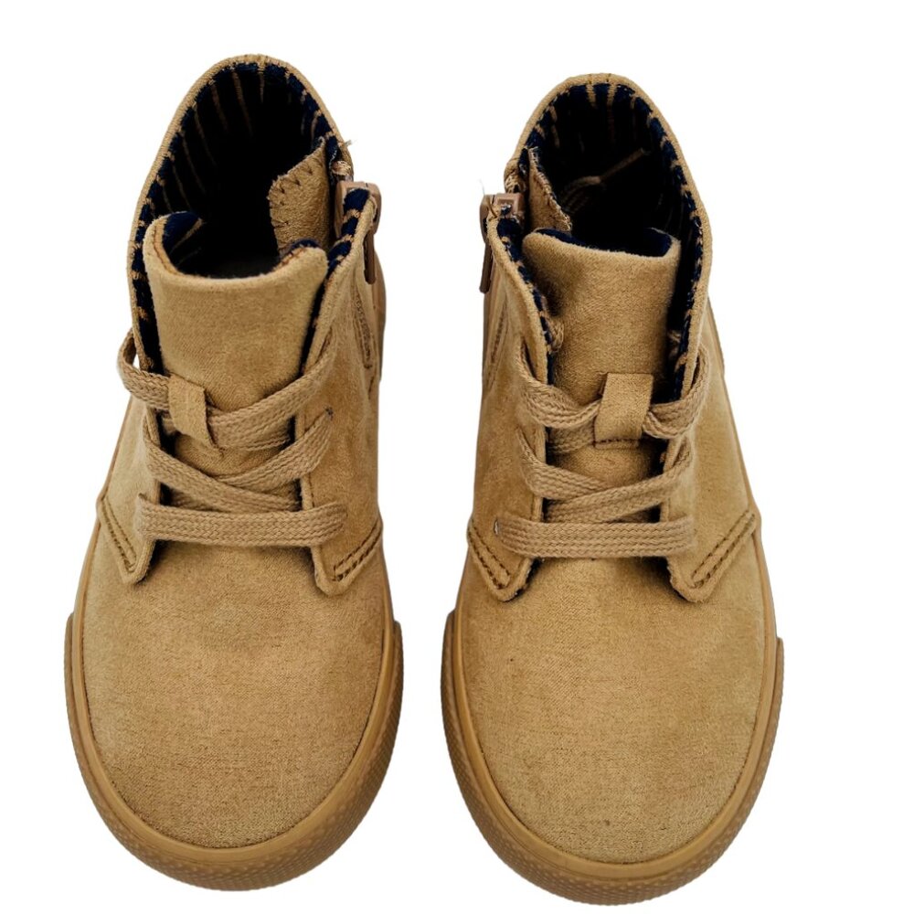 Cat & Jack Tan Kids High-Top Sneakers